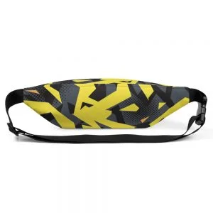 Camouflaged Yellow Fanny Pack
