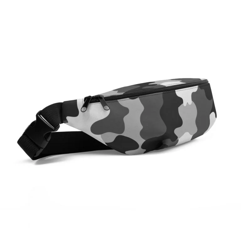 Winter Military Camouflage Fanny Pack - Image 2