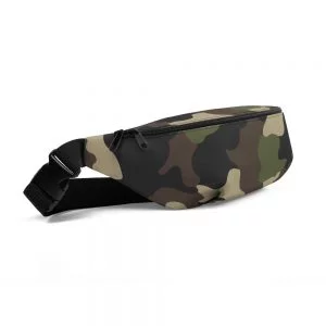 Autumn Military Camouflage Fanny Pack