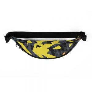 Camouflaged Yellow Fanny Pack