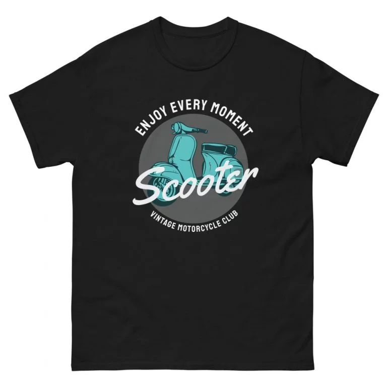 Enjoy Every Moment Scoter Rider T-Shirt